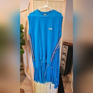 Diesel Blue Crew Neck Dress